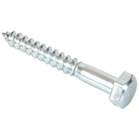 Hex Head Coach Screws - BZP